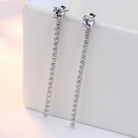925 sterling silver fashion pearl cubic zirconia flower earring for Woman K098
